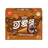 可爱多 甜筒巧克力口味冰淇淋67g*4