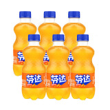 可口可乐（Coca-Cola）汽水碳酸饮料300ml小瓶装系列 芬达300ml*6瓶