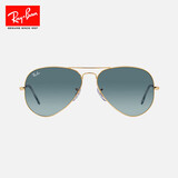 雷朋（RayBan）经典飞行员系列太阳镜男女款开车出行眼镜墨镜0RB3025礼物