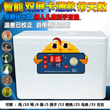 阔爱厨具孵化机孵化箱孵蛋器水床小鸡蛋芦丁孵化器小型机箱家用全自动 10枚尊贵+双屏+记录天数+照蛋款
