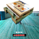 恒星美特篮球馆运动木地板羽毛球馆木地板舞蹈室枫桦木实木环保运动木地板 45度斜铺结构 片 枫桦木