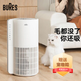 bures宠物空气净化器猫毛发吸毛器猫用去浮毛除异味过敏原去臭杀菌神器猫咪狗毛清理器养猫去狗味净化机 【宠物专享】吸毛去味 除过敏原