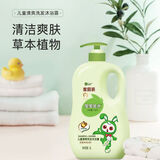 宝宝金水婴儿沐浴洗发沐浴露二合一洗发水儿童营养家庭装清爽沐浴 1L清爽洗发沐浴露