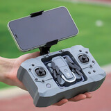 Dwi迷你无人机航拍遥控飞机儿童飞行器小学生微小型摇控男孩航模玩具 24分钟续航【定高版-灰】彩盒装 2电池【续航约24分钟】