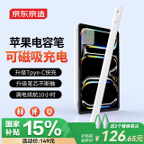 京东京造iPad apple pencil二代苹果笔电容笔磁吸充电式 平板手写Pro11/12.9触控笔2022/21Air5/4绘画专用