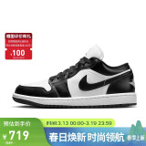 耐克NIKE篮球鞋 女乔丹AJ1 JORDAN1运动鞋 DC0774-101白黑37.5