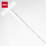 得力（deli）8410有机丁字尺60cm(只)开学好物文具礼物
