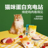 网易严选肉满多猫条成猫幼猫通用猫咪零食湿粮猫条鸡肉+牛肉味 10g*6条