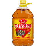 鲁花食用油 大豆油 东北熟榨老豆油5L 物理压榨 小时候的豆油香