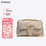 PINKO【限时折扣】女包链条羊皮飞鸟燕子包MINI泡芙枕头包斜挎包礼物