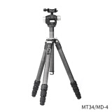 马小路（marsace）齿轮云台 MD-4 MD-3 精确构图 不点头 风光微距静物首选云台 MT34 MD-4套装