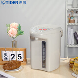 虎牌（TIGER） 微电脑智能电热水瓶保温烧水一体电水壶三段恒温保温开水瓶去氯除味居家办公防干烧 3L PDH-A30C 白色
