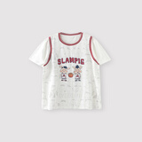 巴厘小猪亲子装一家三口夏装宝宝篮球服父子母子潮炸街运动服男童短袖衣服 爸爸款 爸爸款 175