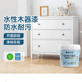 嘉宝莉水性木器漆改色家具翻新漆衣柜木门改色油漆环保涂料 白色3kg