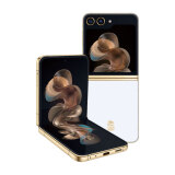 三星Samsung 心系天下 W24 Flip AI手机 折叠屏手机 智能外屏掌心折叠 拍照手机 12GB+512GB 冰瓷白