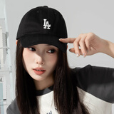 美职棒（MLB）官网男女帽子虞书欣同款软顶棒球帽春夏运动遮阳鸭舌帽生日礼物 洛杉矶道奇队/黑色/77 均码 F