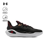 安德玛（UNDERARMOUR）库里CURRY 11男女情侣运动篮球鞋3027416 黑色001 3026616-001 44