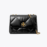 汤丽柏琦（Tory Burch）tb女包KIRA菱格纹绗缝中号牛皮单肩包链条斜挎包154704礼物新款