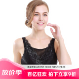 雪伦SWELL义乳文胸 假乳胸罩 术后无钢圈 蕾丝抹胸 5601文胸 黑色 85A