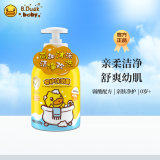 B.Duck baby小黄鸭安护洗沐套装氨基酸洗发露洗澡沐浴露婴儿童新生儿月龄宝宝 沐浴露500g*1瓶