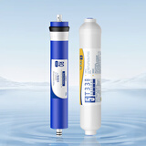 远大健科ro膜反渗透净水器滤芯 五级家用净水器直饮净水机纯水机通用滤芯rurua 1812-75+烧结T33