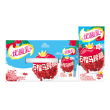伊利优酸乳石榴马蹄脆 200g*12盒 乳饮料牛奶饮品
