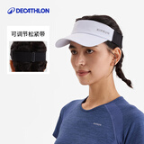 迪卡侬（DECATHLON）空顶帽男女夏天遮阳帽太阳帽鸭舌帽户外运动帽跑步帽子RUNC 新款浅蓝-可调节松紧带款 新空顶帽松紧带（建议头围50-62厘米）