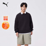 彪马PUMA【尺码偏大】男秋季新款简约时尚圆领卫衣 674081 M
