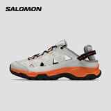 萨洛蒙（Salomon）男款 城市轻户外夏季网眼洞洞透气垂钓沙滩拖鞋涉水凉鞋 ALHAMA 灰色 477866 8 (42)