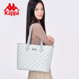 Kappa卡帕 新款正品托特包女大容量学生上课通勤单肩包百搭手提电脑包 海盐薄荷灰