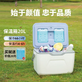 冰大师（ICEMASTER）保温箱车载商用大容量冷藏箱户外露营便携手提食品保鲜冰箱20L