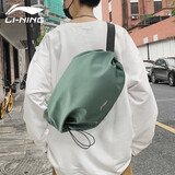 李宁（LI-NING）骑行补给包腰包斜挎包 运动骑行手机腰包大容量女户外单肩胸包