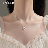LnieerS999足银平安锁项链女轻奢小众高级感锁骨链送女友情人节生日礼物 【999足银】平安锁项链+检测证书