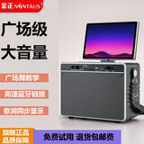 金正家庭ktv音响套装卡拉ok点歌机一体机广场舞音响带显示屏视频机电视k歌家用户外蓝牙音箱低音炮触屏 21#蓝牙版无话筒