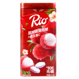 Rio无糖薄荷糖荔枝味36g 清新口气口香糖维C糖果零食