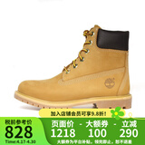 添柏岚（Timberland）经典6寸男女同款大黄靴环保户外防水真皮 10361W-小麦色 35.5