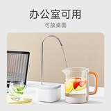 心想（SCISHARE）智能自动上水器可旋转桶桌两用无线充电桶装水抽水器吸水泵压水器【出游便携上水器随身带】 S251 冷热型 【不自动加热】