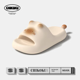 chikoku可爱小猫拖鞋女夏季新款室内家居厚底卡通外穿凉拖鞋