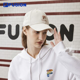 FILA FUSION斐乐潮牌棒球帽中性时尚休闲鸭舌帽运动遮阳帽
