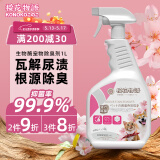 KONOKO宠物除臭剂杀菌消毒去尿味喷雾猫咪狗狗除味剂生物酶猫尿分解剂