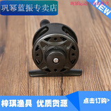 美克杰带泄力前打轮 冰钓轮 飞钓轮 超轻鱼线 鱼线轮 渔轮鱼竿 枪色40
