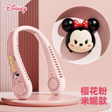 迪士尼（DISNEY）挂脖风扇/电风扇大风力无叶小风扇迷你办公室懒人学生宿舍长续航便捷解暑神器usb可充电 400K米妮