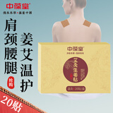 中葆堂艾灸生姜贴20贴/盒 艾草贴艾灸贴保健贴艾灸颈肩腰腿痛
