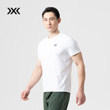 XBIONIC蜂鸟短袖T恤男休闲运动t恤透气夏季跑步健身户外防晒透气凉感 比安科白 L （151-170斤）