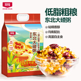 北纯 东北大碴粥5斤/袋（大粒笨玉米碴黏大碴子花芸豆五谷杂粮）