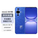 华为（HUAWEI）nova12活力版 6.88mm超薄潮美直屏前置6000万超广角拍照 256GB 12号色 鸿蒙智能手机