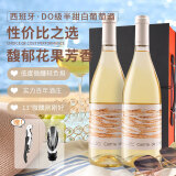韦顿庄园 VDRN MANOR西班牙原瓶进口红酒礼盒DO级半甜冰白葡萄酒甜型果酒送礼750ml*2