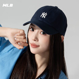 美职棒（MLB）帽子男帽女帽春夏季透气遮阳帽新款休闲帽鸭舌帽软顶运动棒球帽 纽约洋基/藏青色/77 均码 F