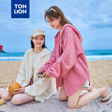 唐狮（TonLion）2026春夏季新款薄外套女衬衫外套上衣开衫新款韩系长袖连帽衫