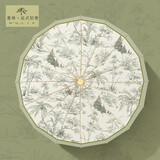 俞兆林晴雨伞晴雨两用折叠伞遮阳伞防紫外线彩胶太阳户外遮阳古风伞男女